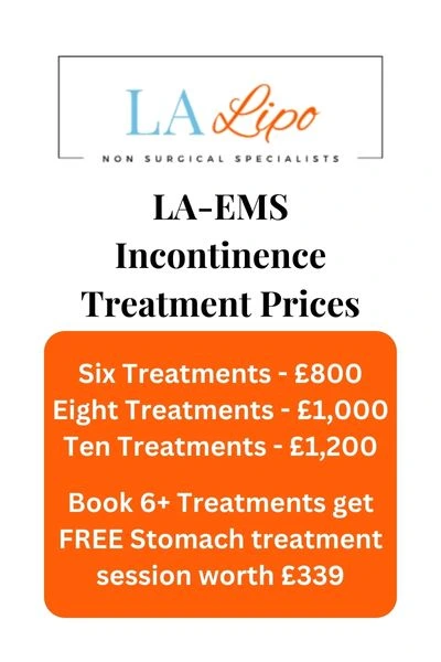 LA-EMS Incontinence Treatment Prices Birkenhead