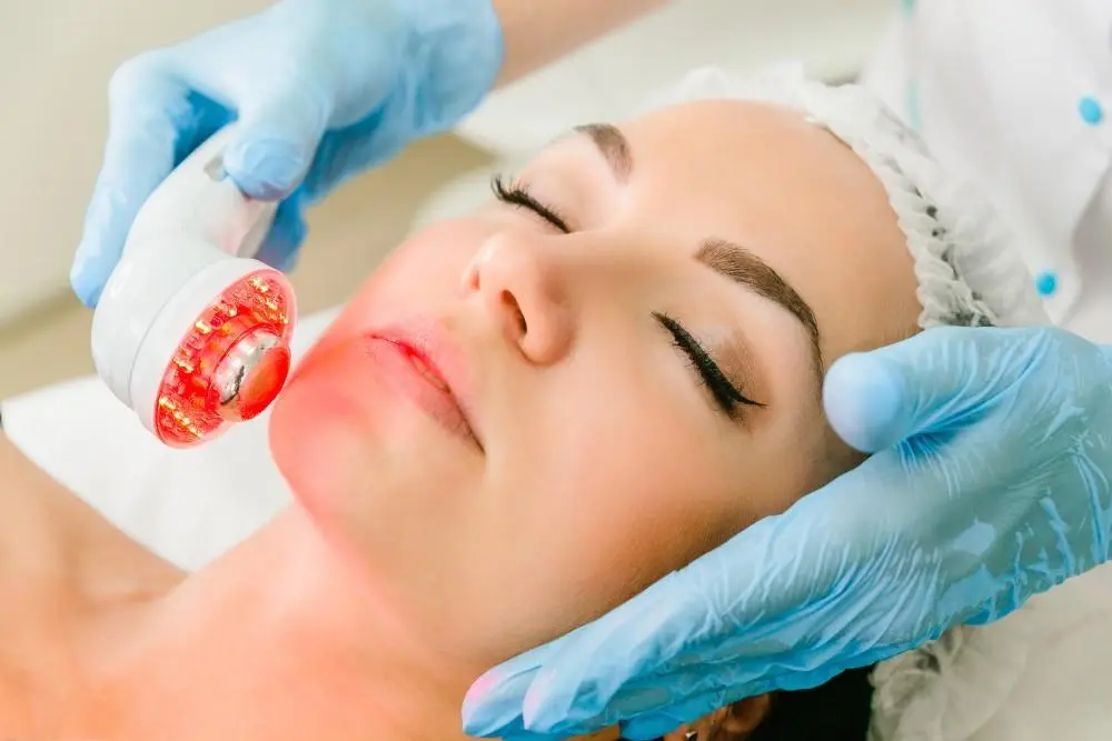 woman having non-surgical Morph8 treatment Birkenhead