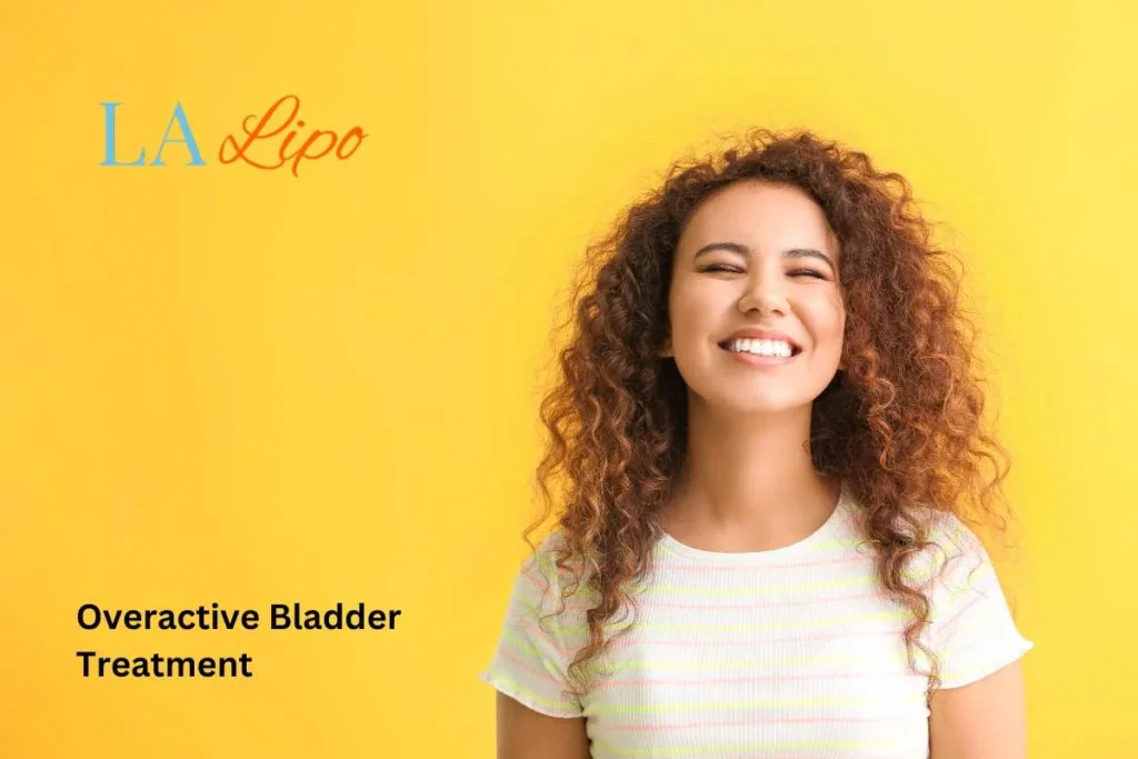 woman smiling about overactive bladder treatment Birkenhead solutions
